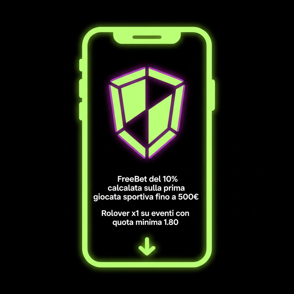 FreeBet sportiva Bet & Get nell'app mobile