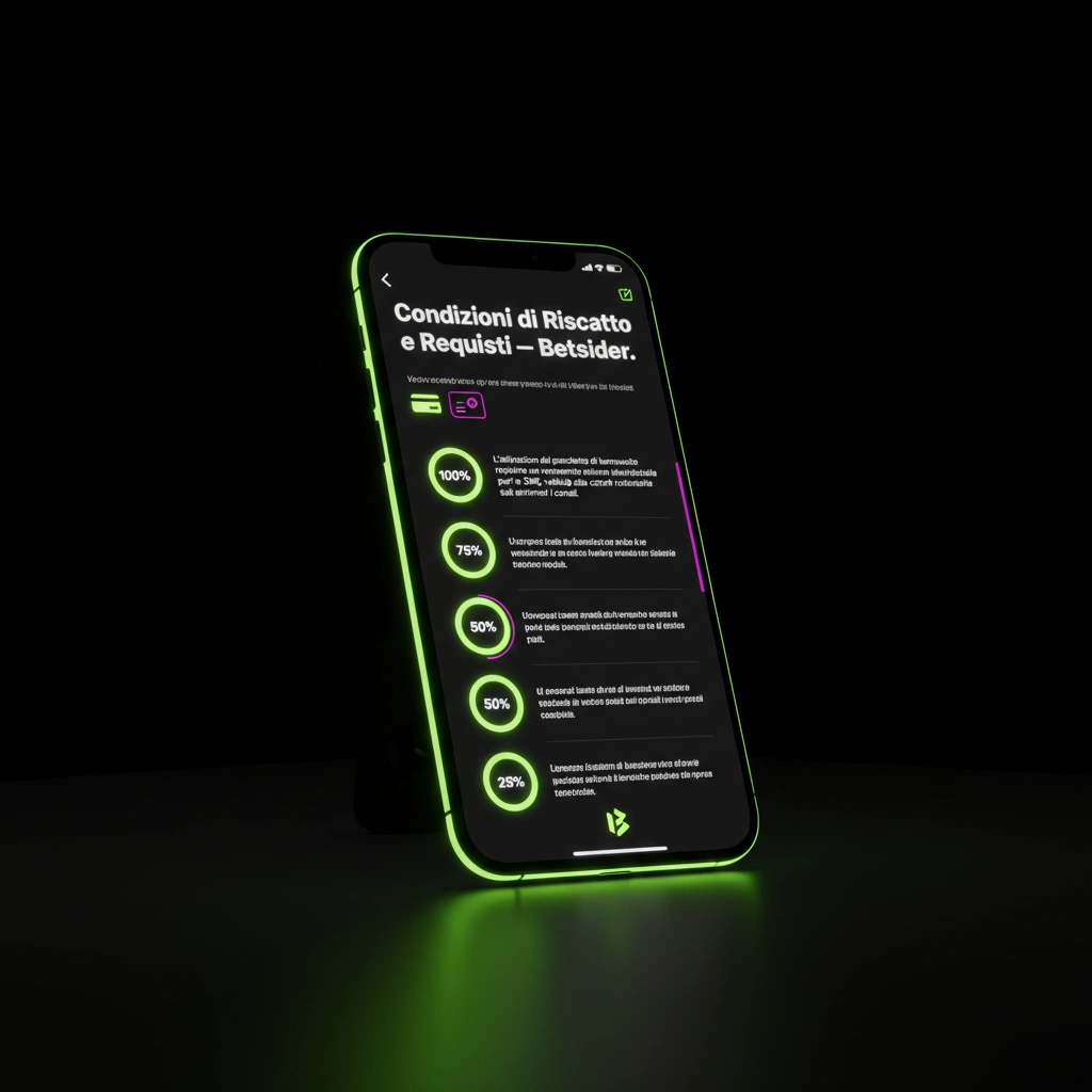 Requisiti di sistema per Scarica App Betsider su smartphone