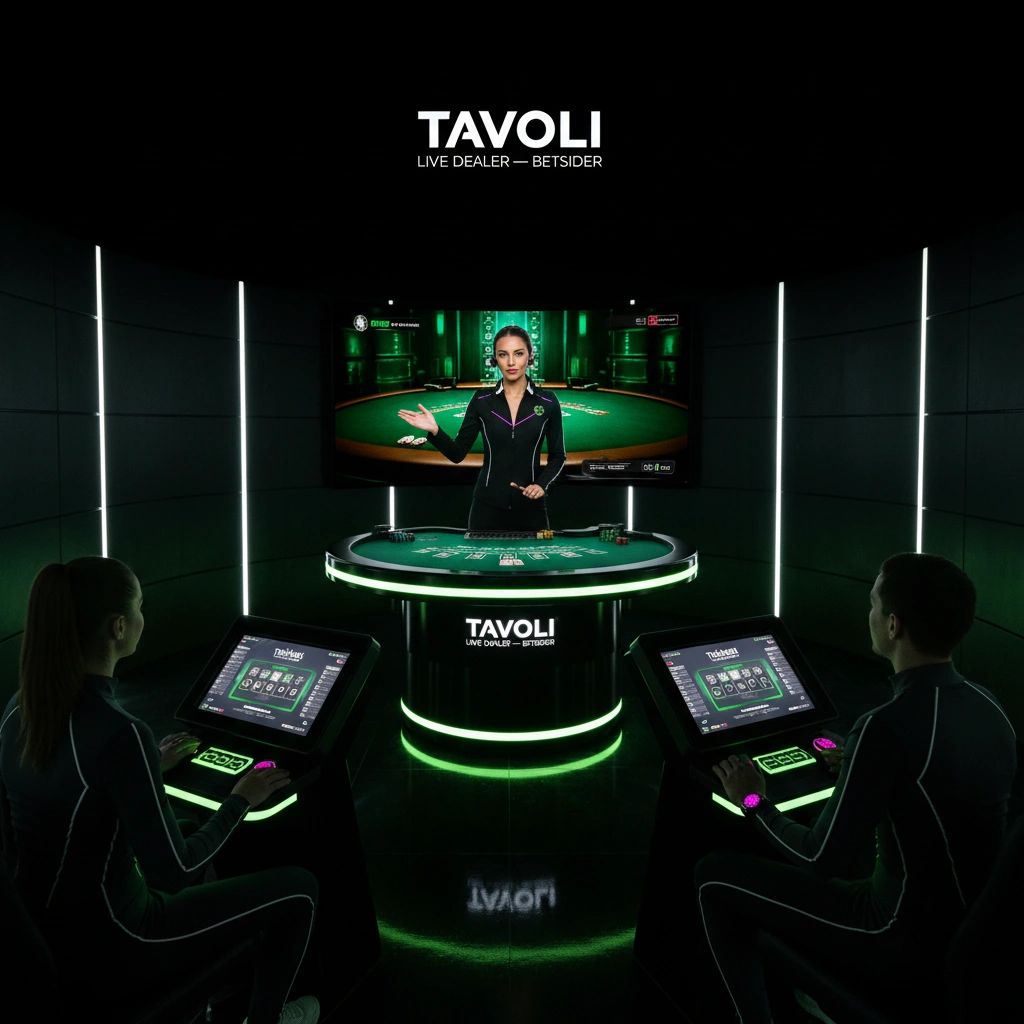 Tavolo di blackjack e baccarat RNG del casinò Betsider