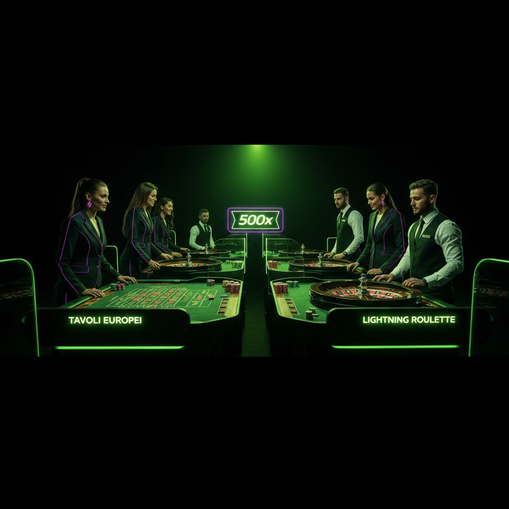 Roulette live nel Betsider Casinò Live