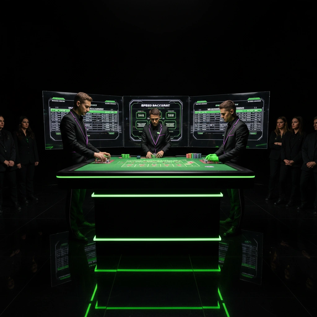 Baccarat in streaming HD